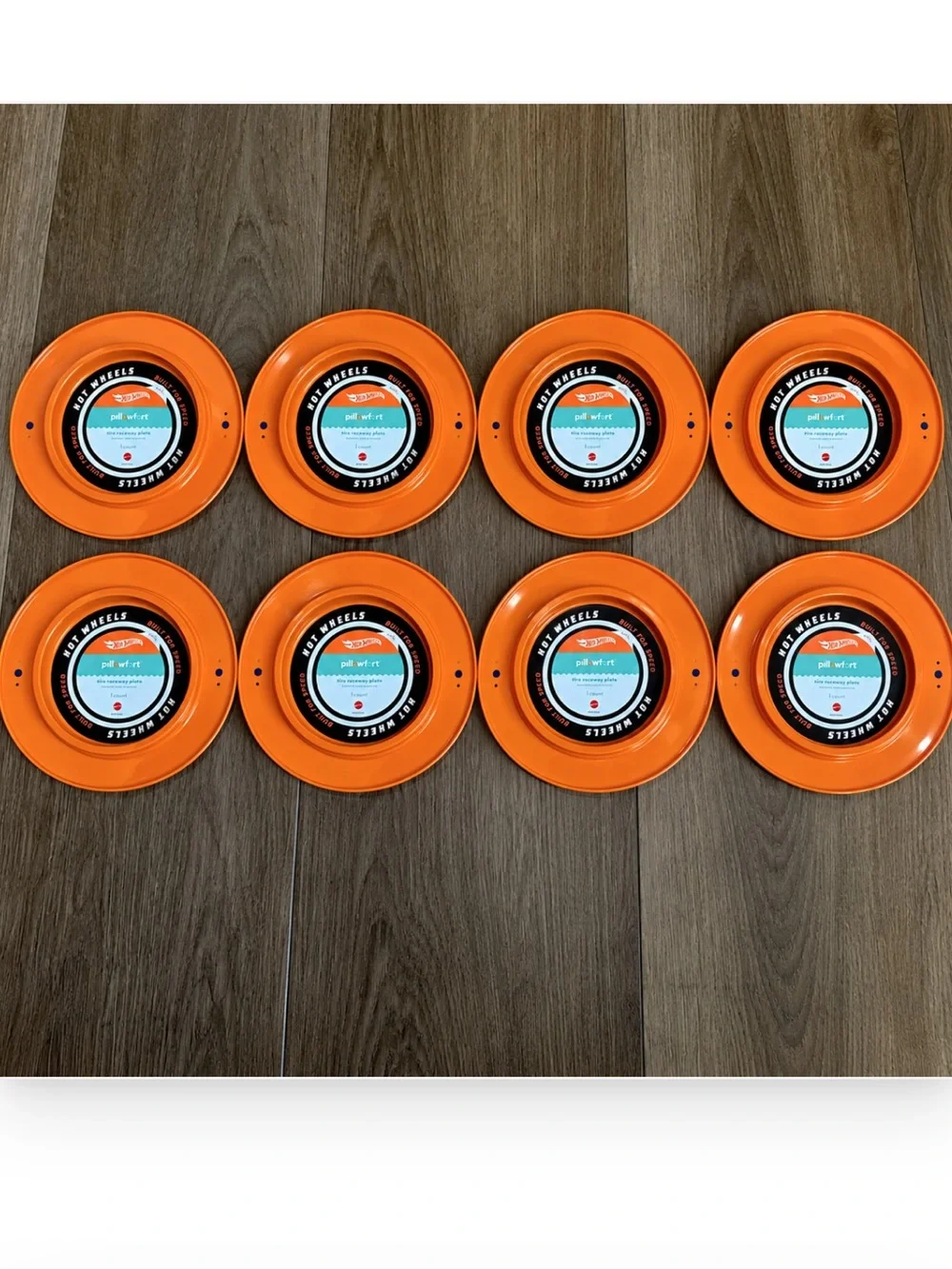 Set of 8! VIRAL Hot wheels retro track plate! New!